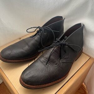 Timberland Men's Black Leather Chukka Boots